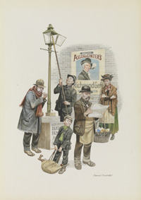 The Lamplighter (Original) (Signed)