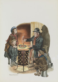 The Brazier (Original) (Signed)