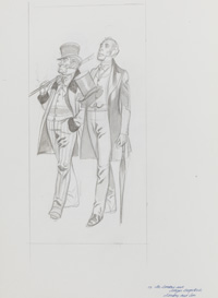 Dombey and Son - Mr Dombey and Major Bagstock (Original)