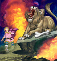 The Waking Lion (Original)