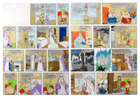 Alias the Jester (TWO pages) (Originals)