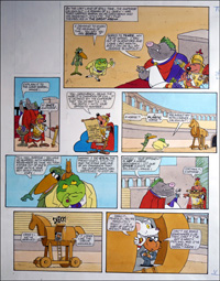 Danger Mouse - Caligulout (TWO pages) (Originals)