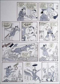 Inspector Gadget: Shockproof (TWO pages) (Originals)