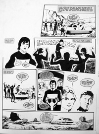 Logan's Run 1 from Look In art by Arthur Ranson