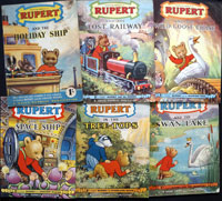 Rupert Adventure Series: #13 - #14 & #19 - #22 (1952 - 1954)