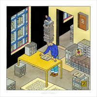 Book Planet (Limited Edition Print) (Signed)