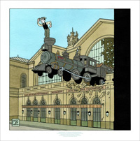 Buster Keaton (Limited Edition Print) (Signed)