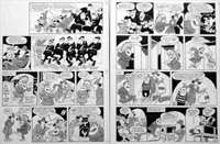 Inspector Gadget: Show Time (TWO pages) (Originals)