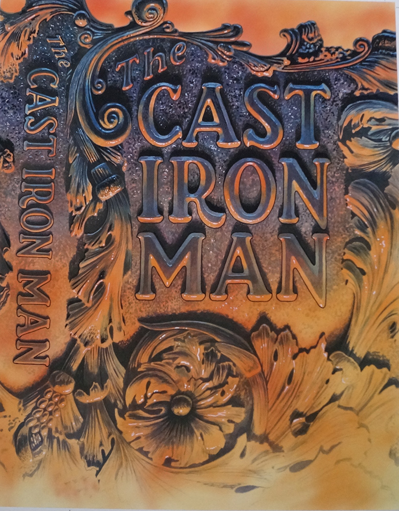The Cast Iron Man book cover art (Original) art by 20th Century at The Illustration Art Gallery