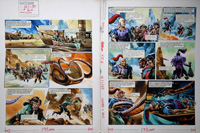 Tentacle Abduction from ''The Metal Monster' art by Gerry Wood