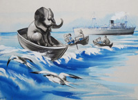 A Happy Hannibal art by John Worsley