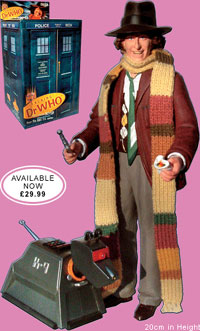Doctor Who Talking Figures: Tom Baker with K9